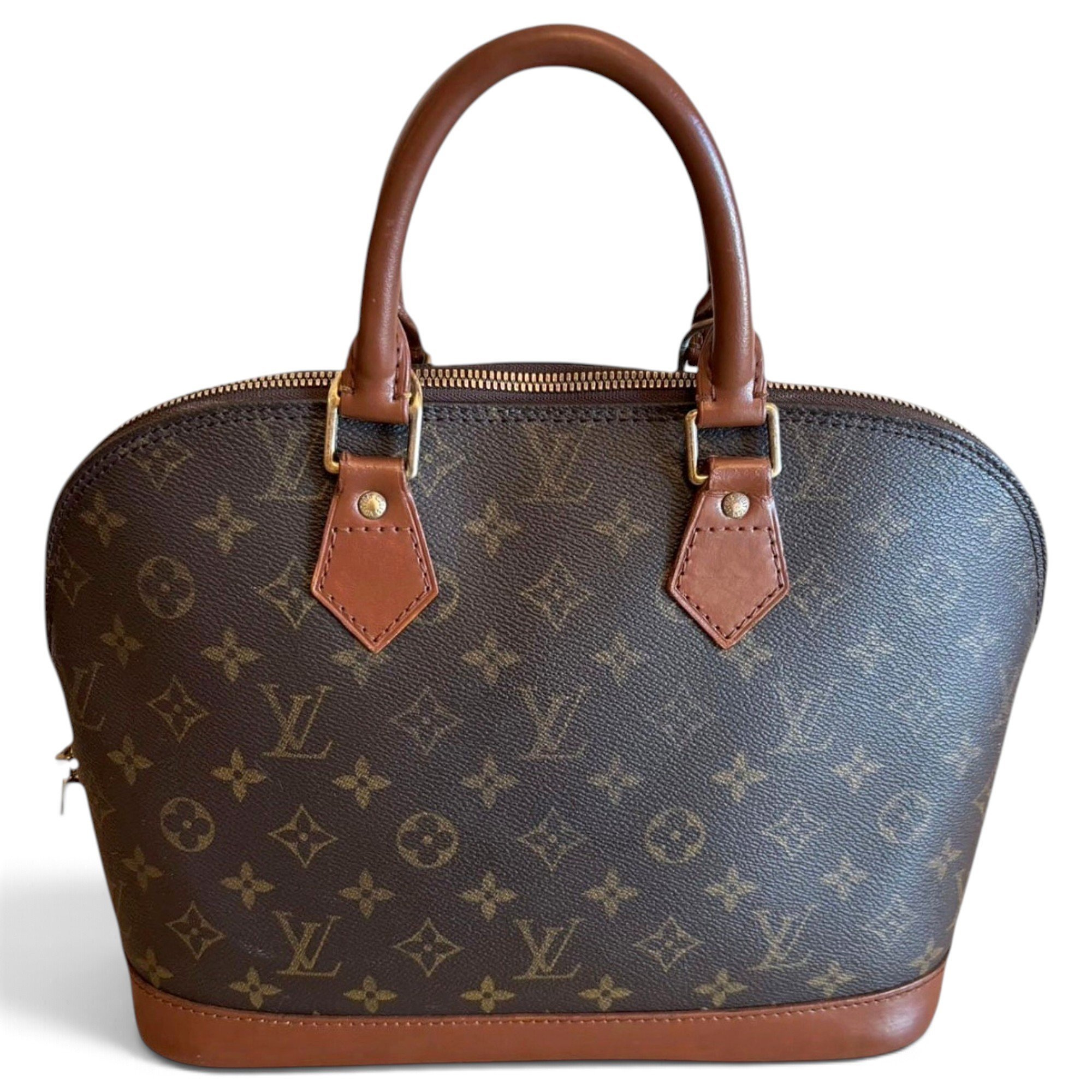 Alma leather handbag