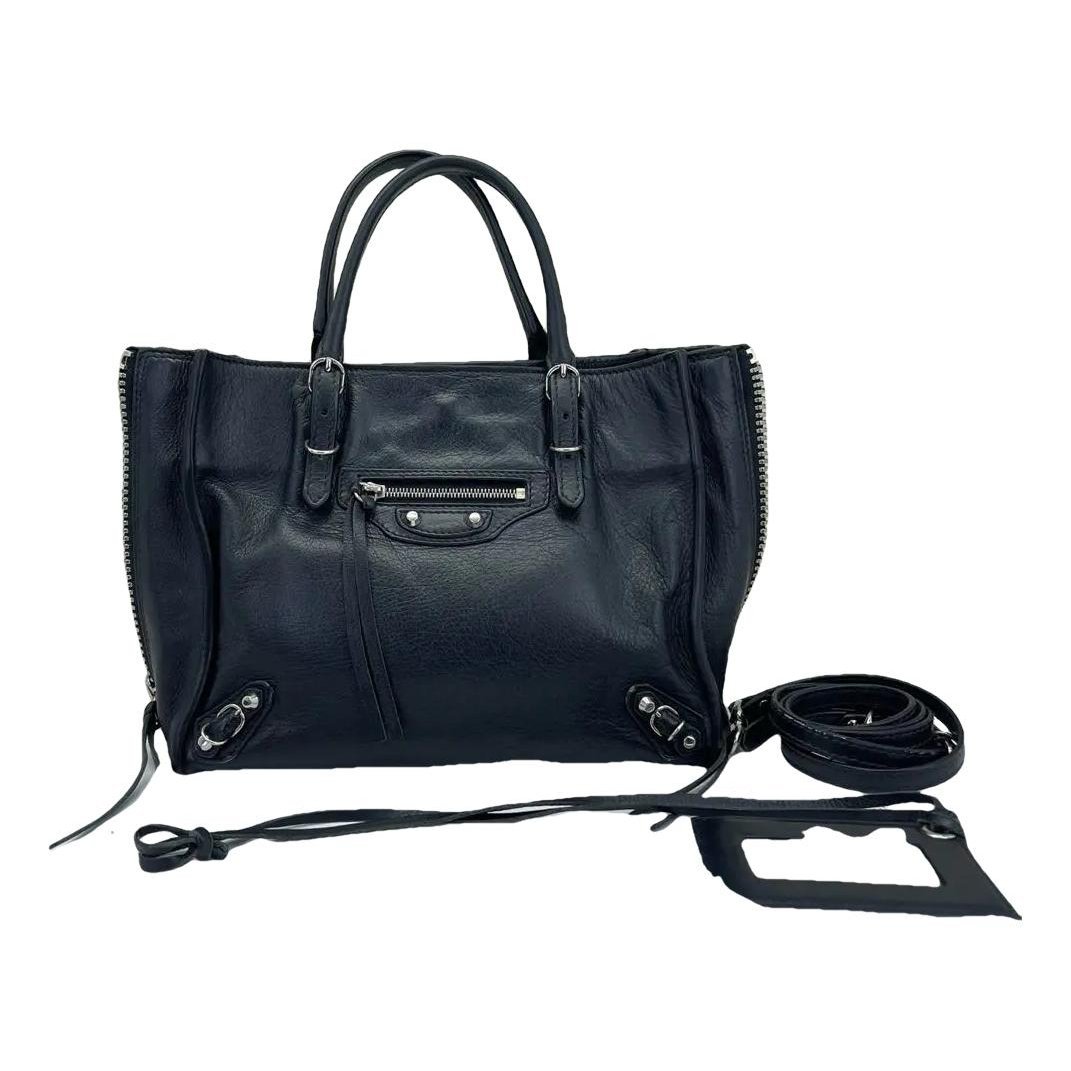 Balenciaga Papier leather handbag