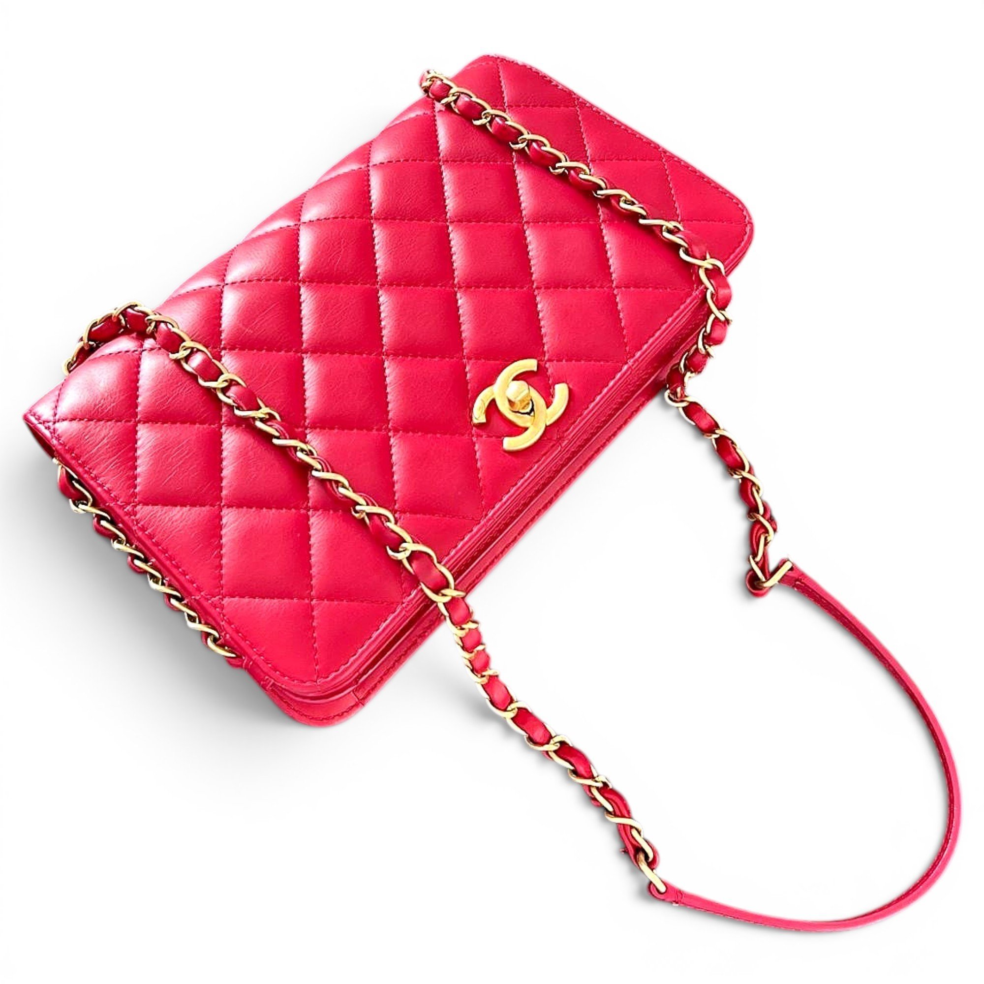 Wallet On Chain Timeless/Classique leather handbag