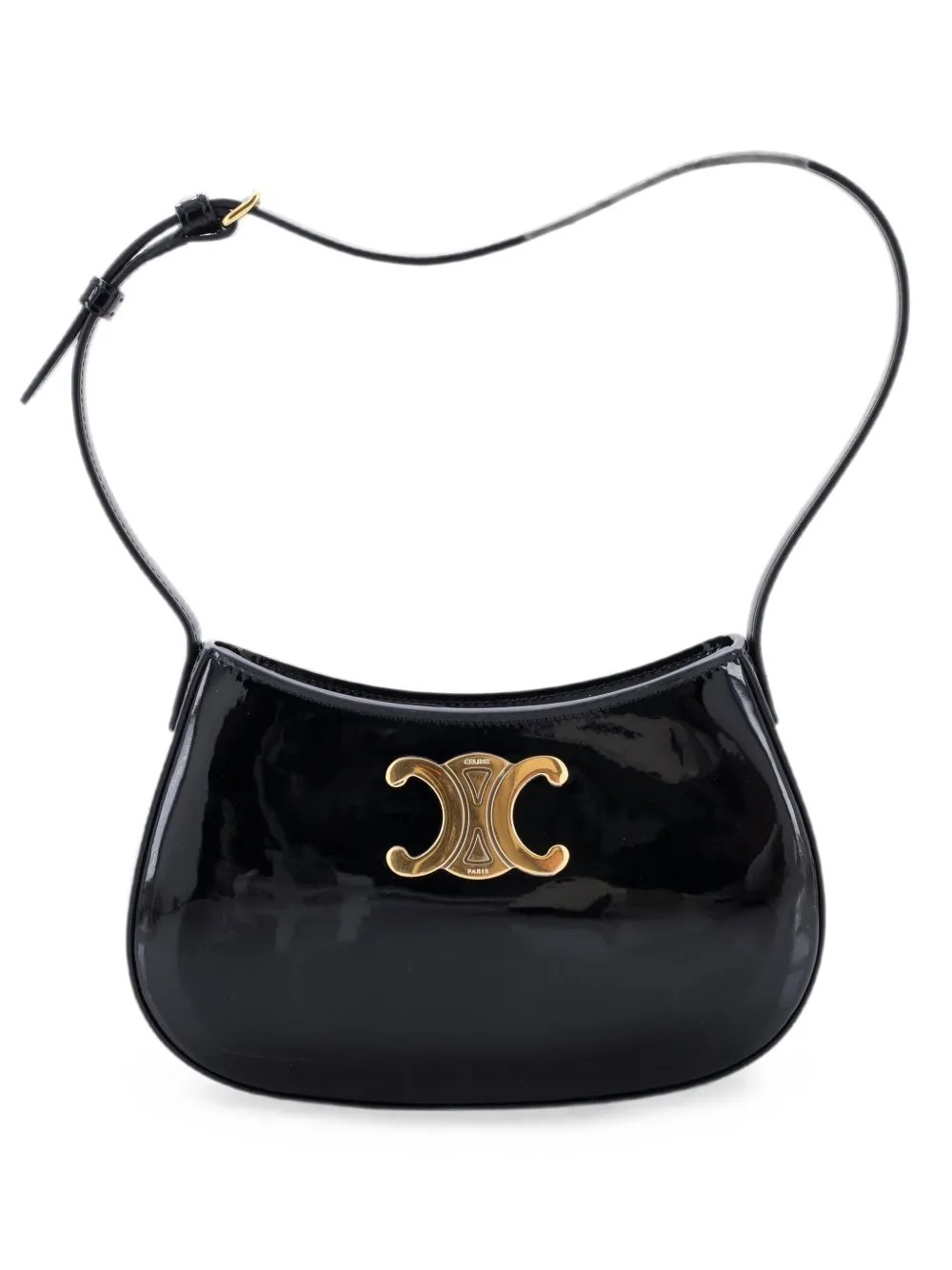 Triomphe Tilly Bag Patent Medium shoulder bag