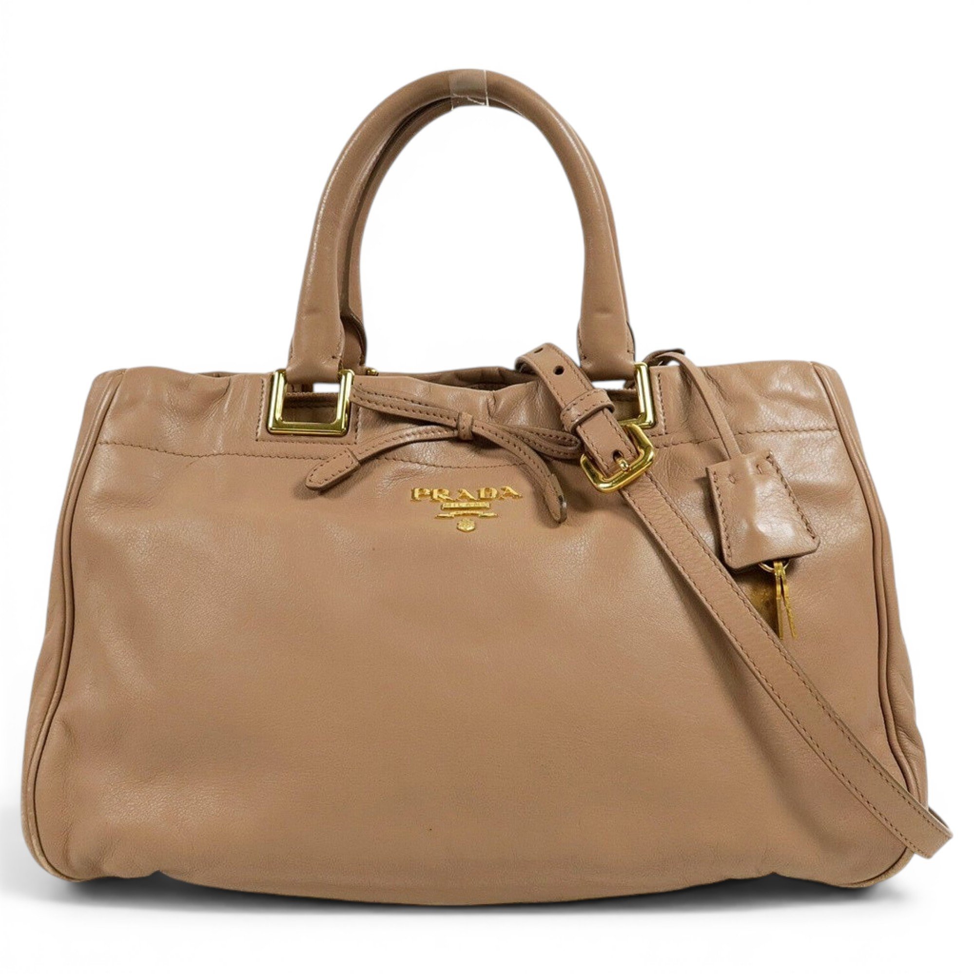 Leather handbag