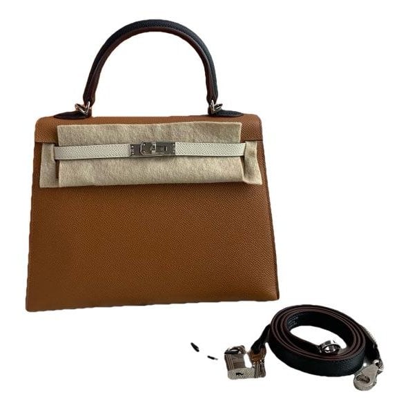 Hermes Kelly 25 Handbag Gold 2023