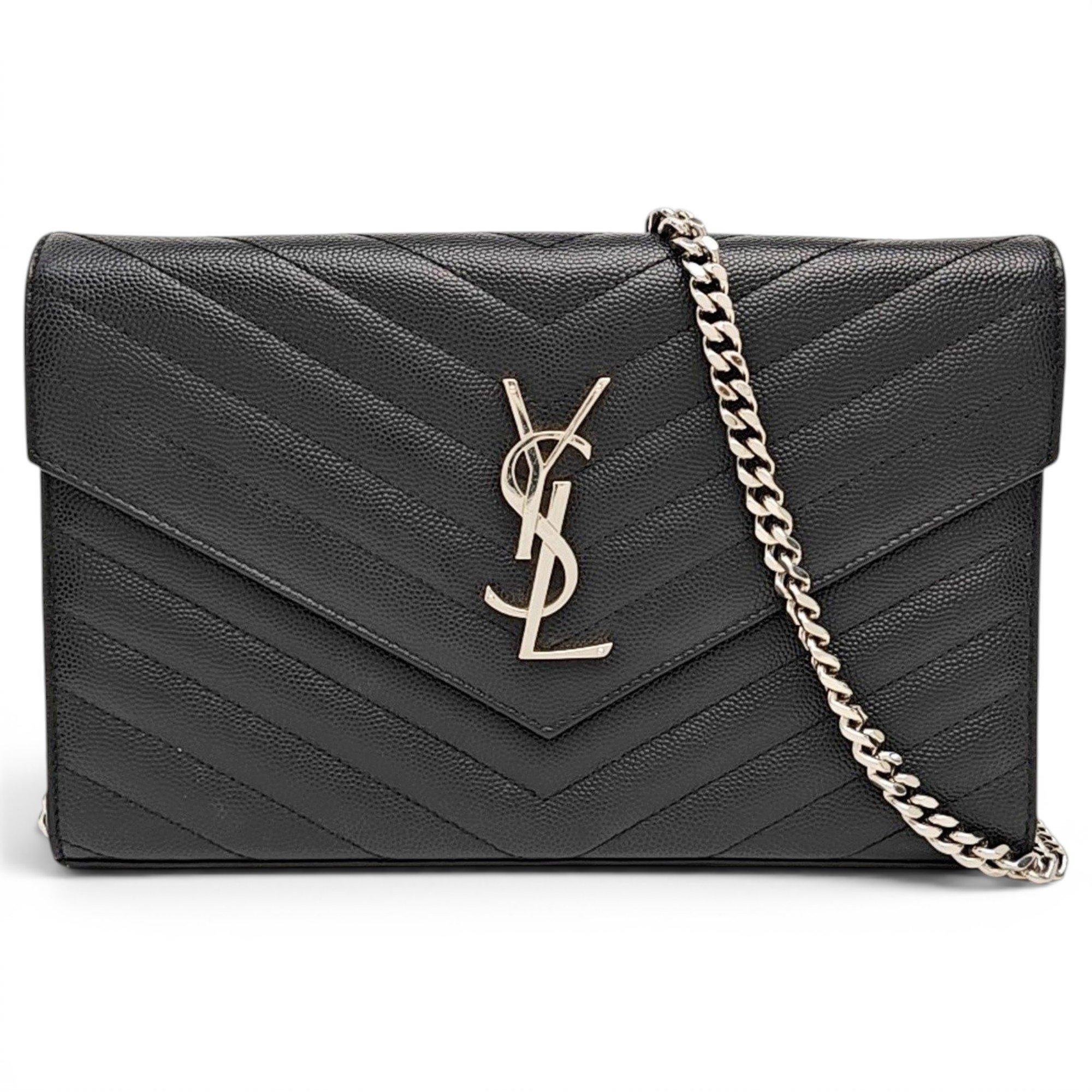 Baby monogramme leather handbag