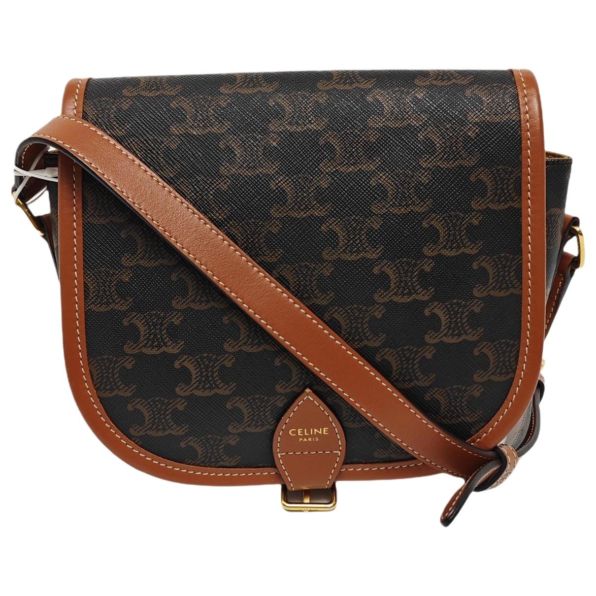 Folco leather crossbody bag