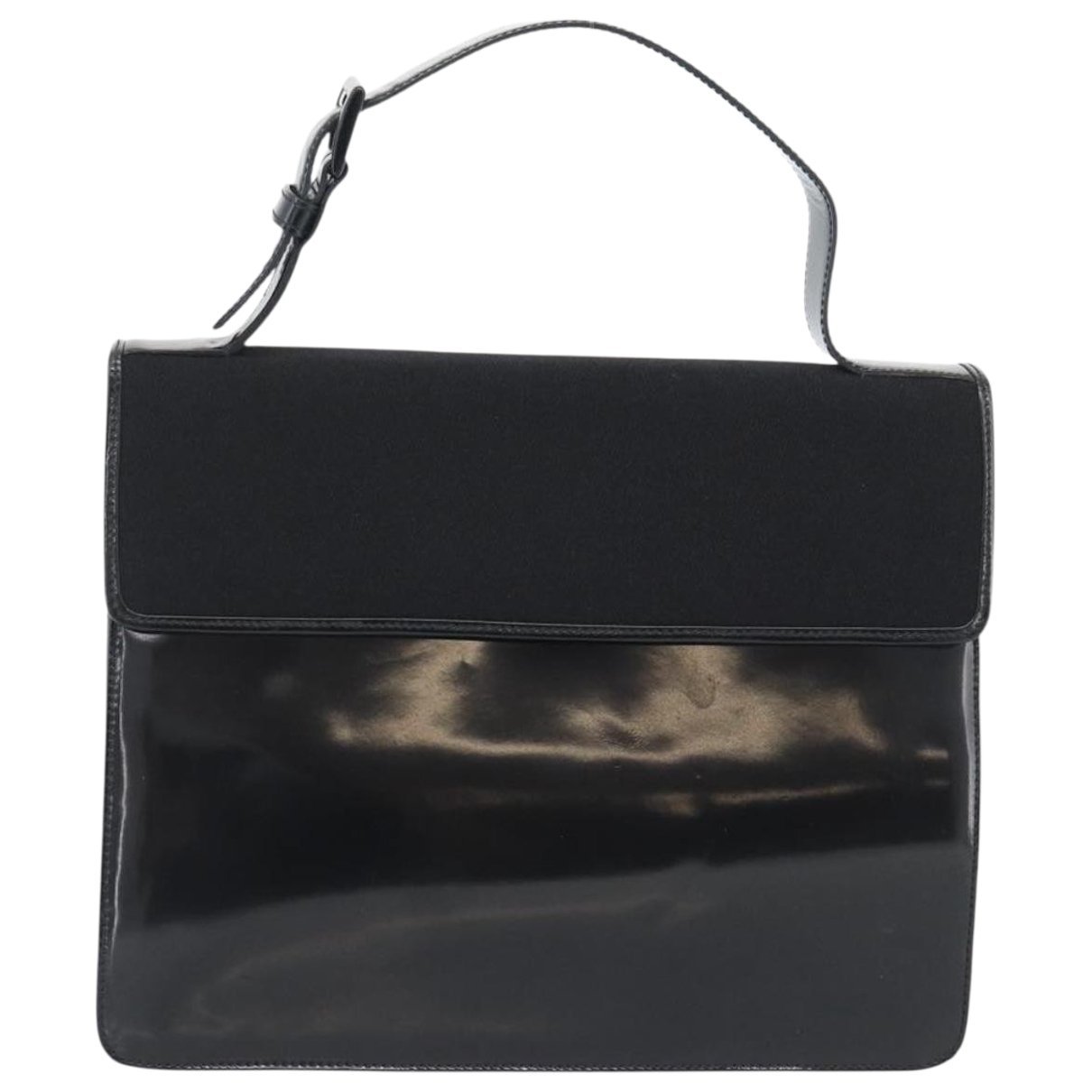 Patent leather handbag