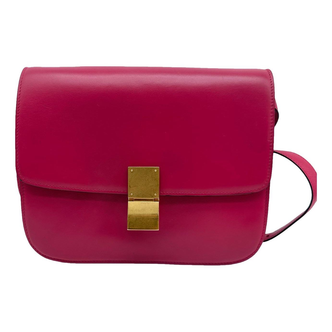 Classic leather crossbody bag