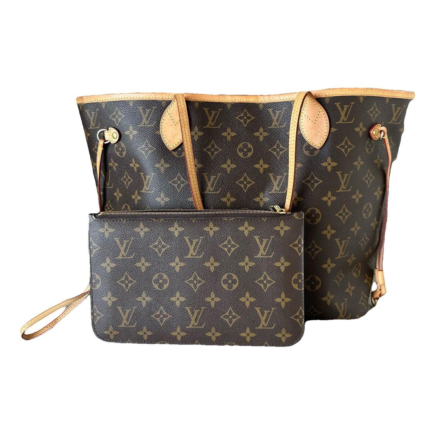 Neverfull leather tote