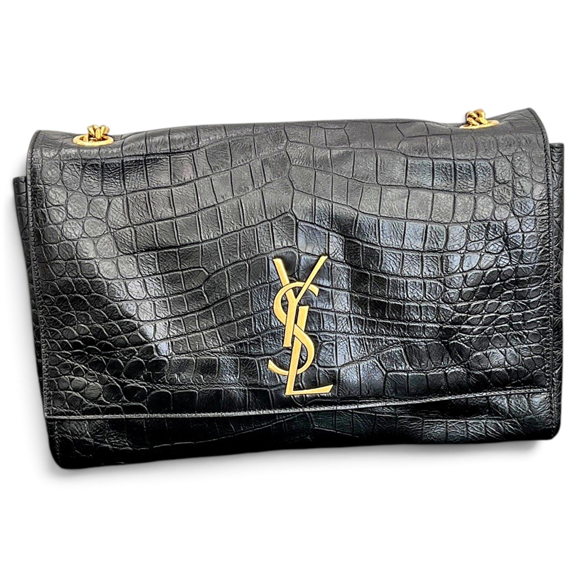 Reversible kate leather handbag