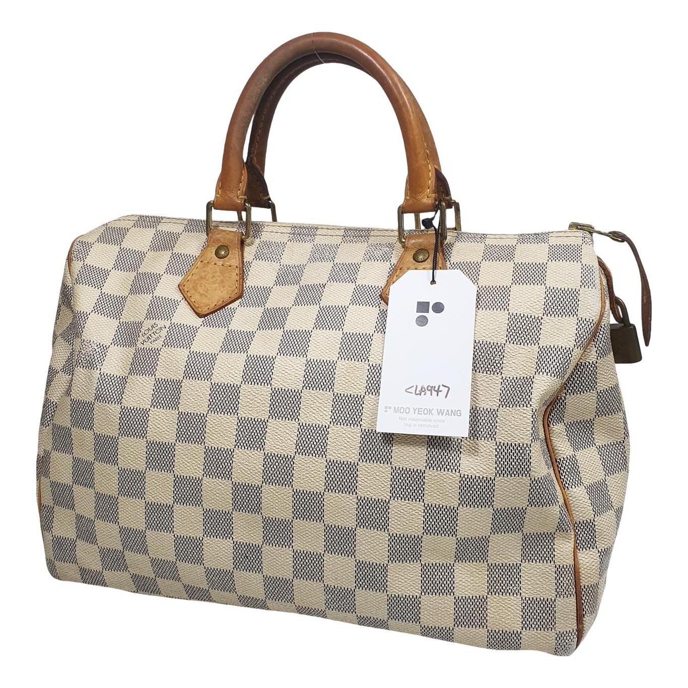 Leather tote