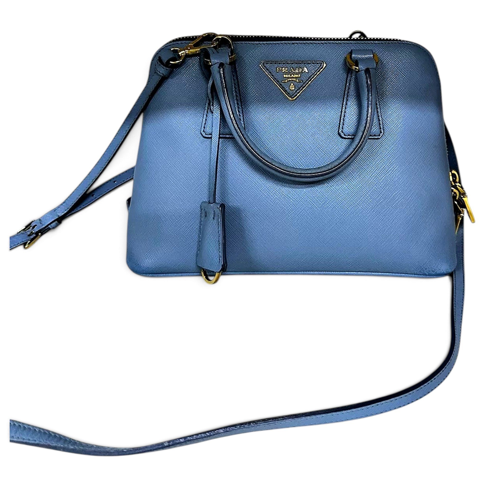 Promenade leather handbag