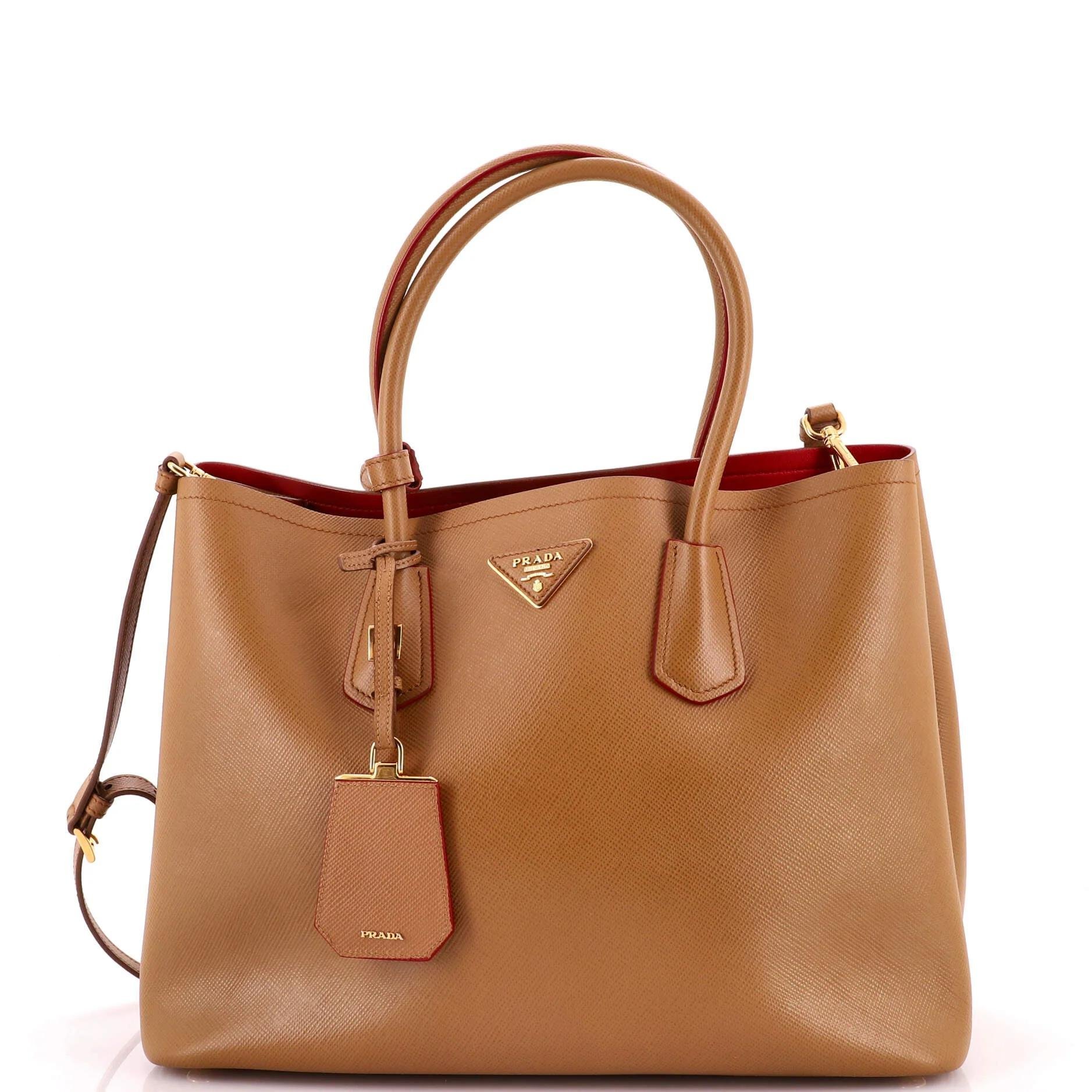 Leather tote