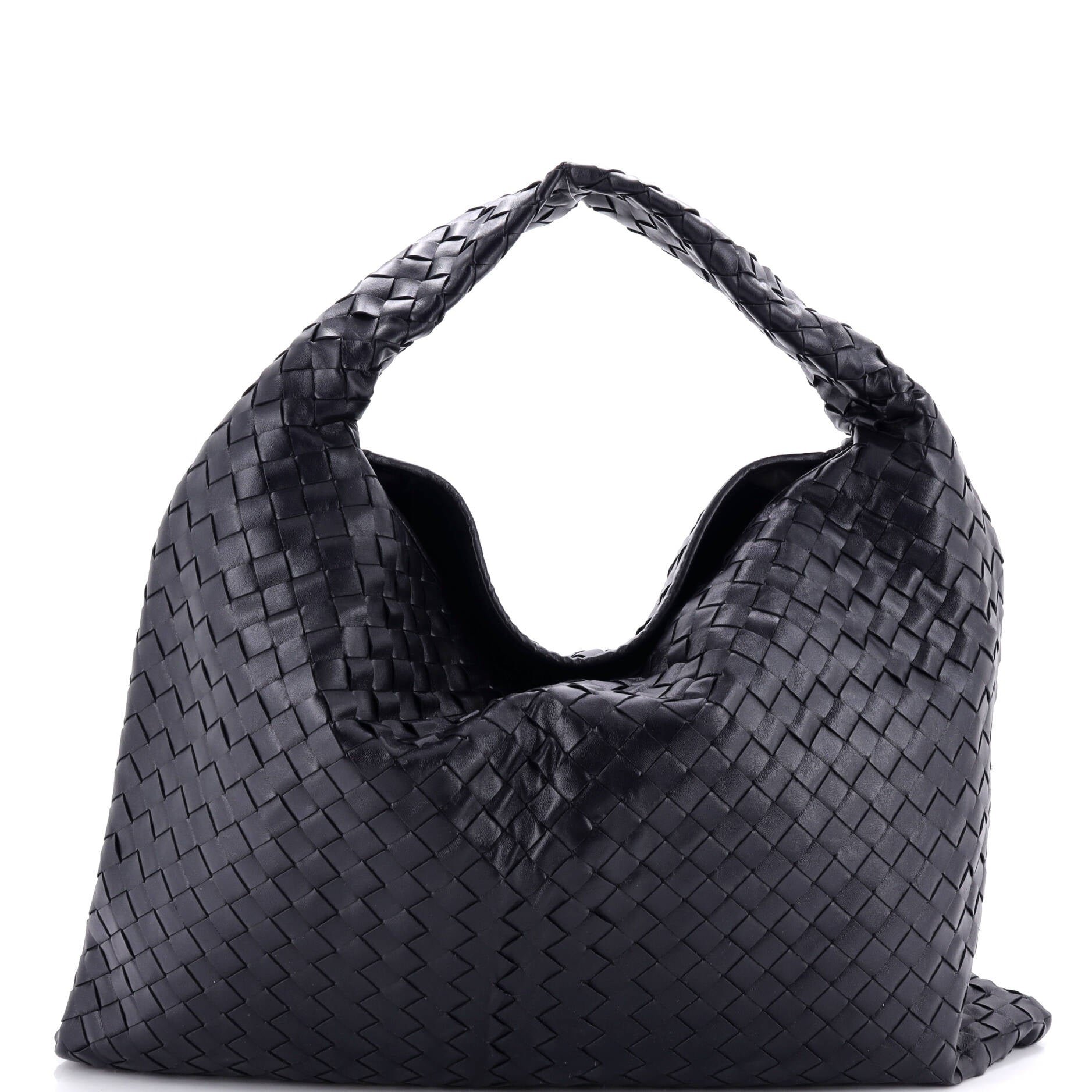 Hop Hobo Intrecciato Leather Large