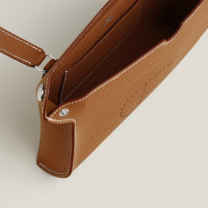 Gold Hermès Videpoches Bag