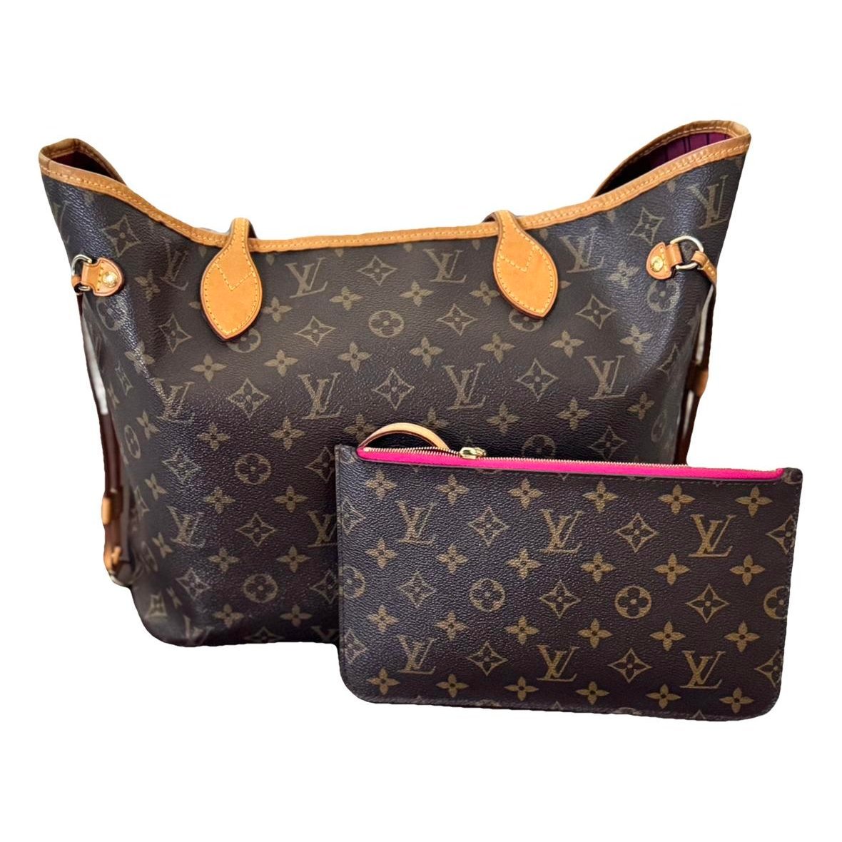 Neverfull leather tote