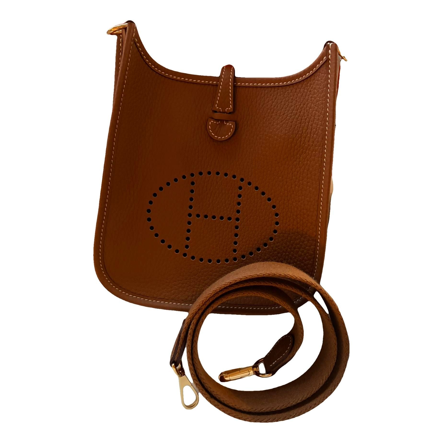 Mini Evelyne leather crossbody bag