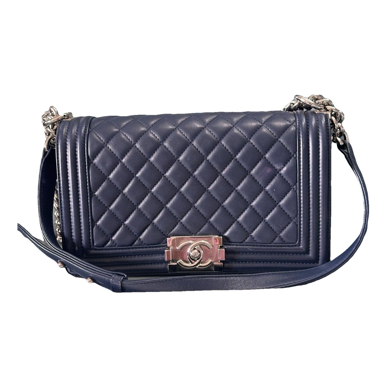 Boy pony-style calfskin handbag