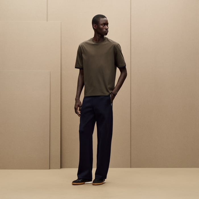 Taupe "Sellier" T-shirt
