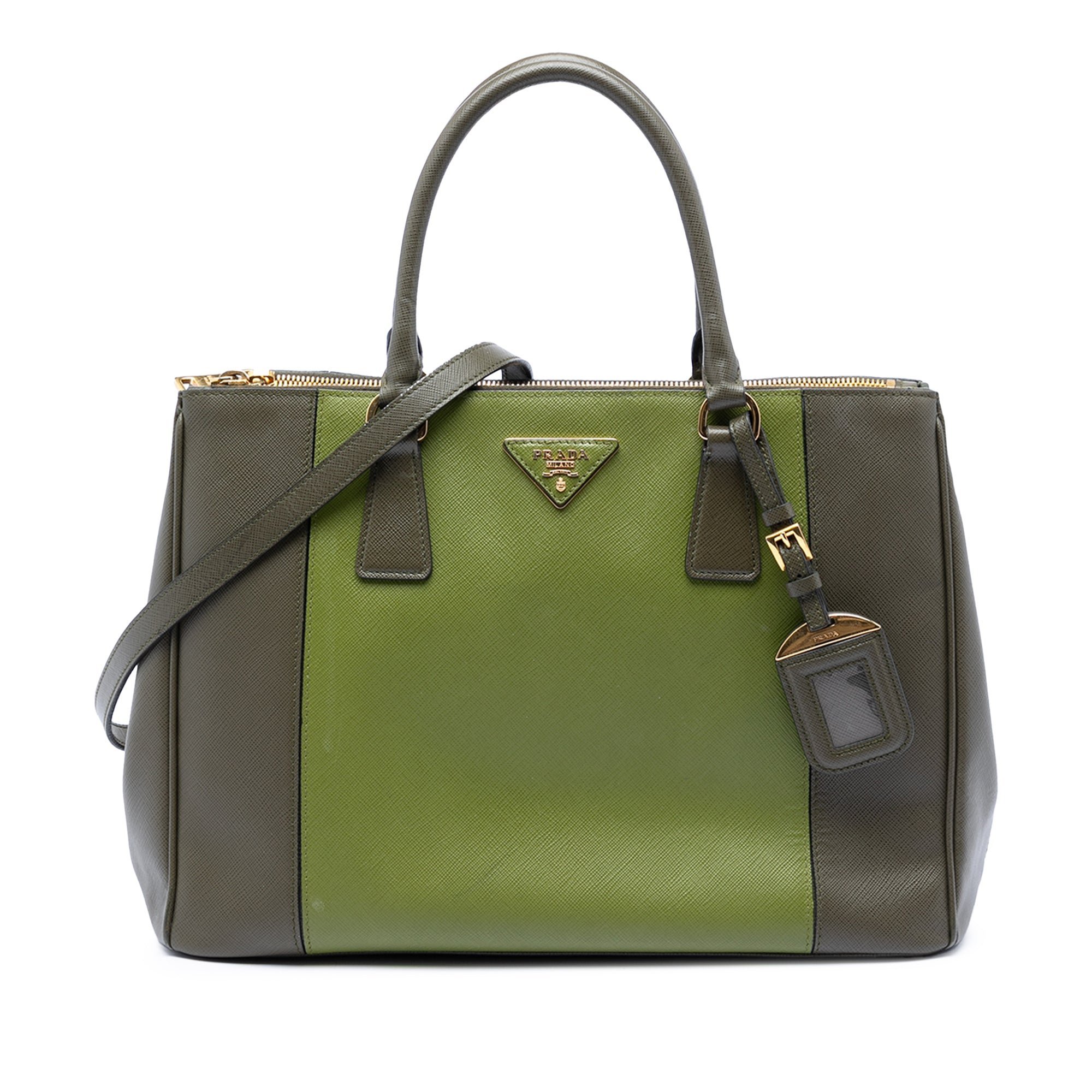 Leather satchel