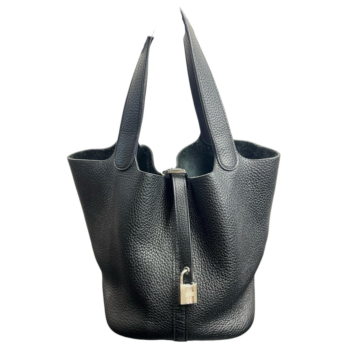 Picotin leather handbag