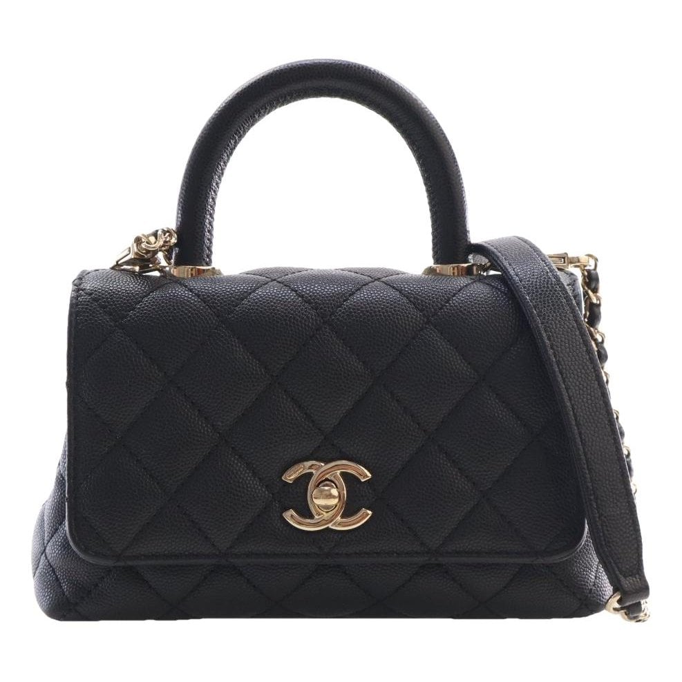 Coco Handle leather tote