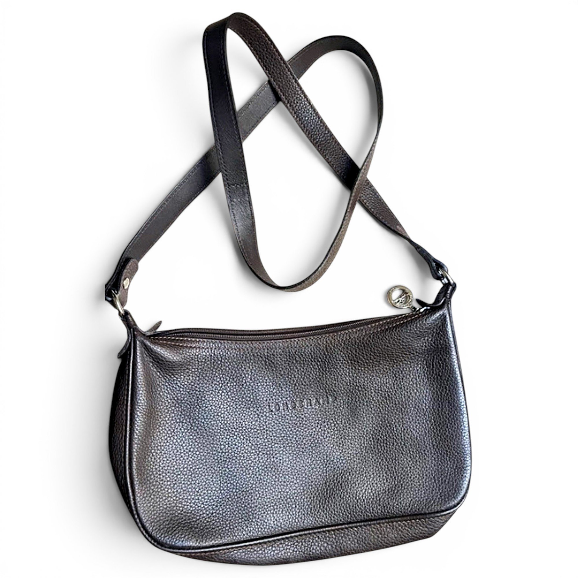 Leather crossbody bag