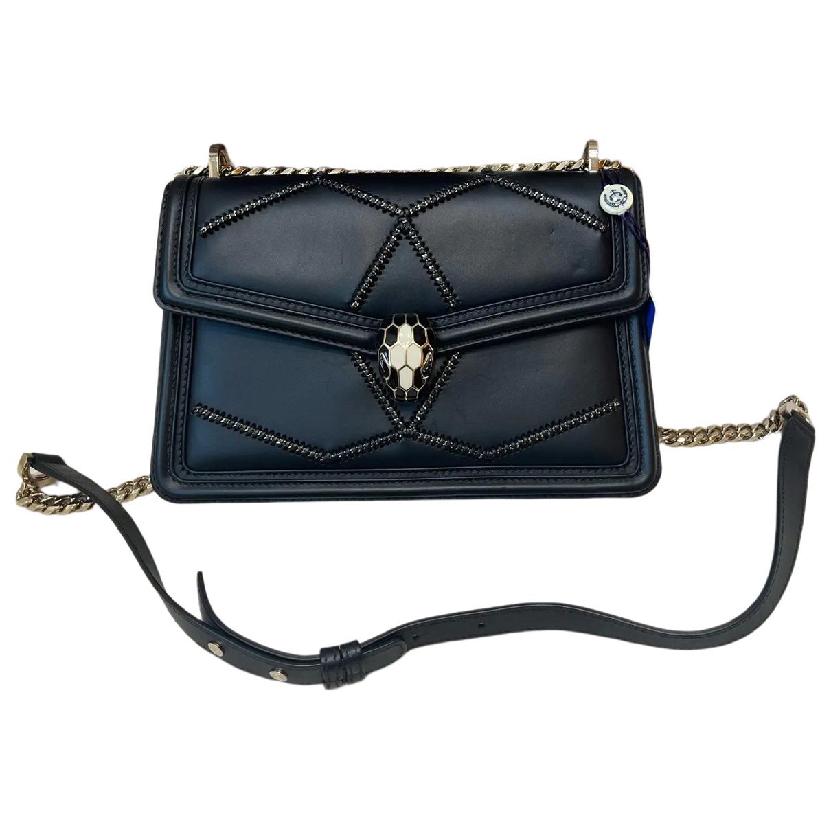 Serpenti leather crossbody bag