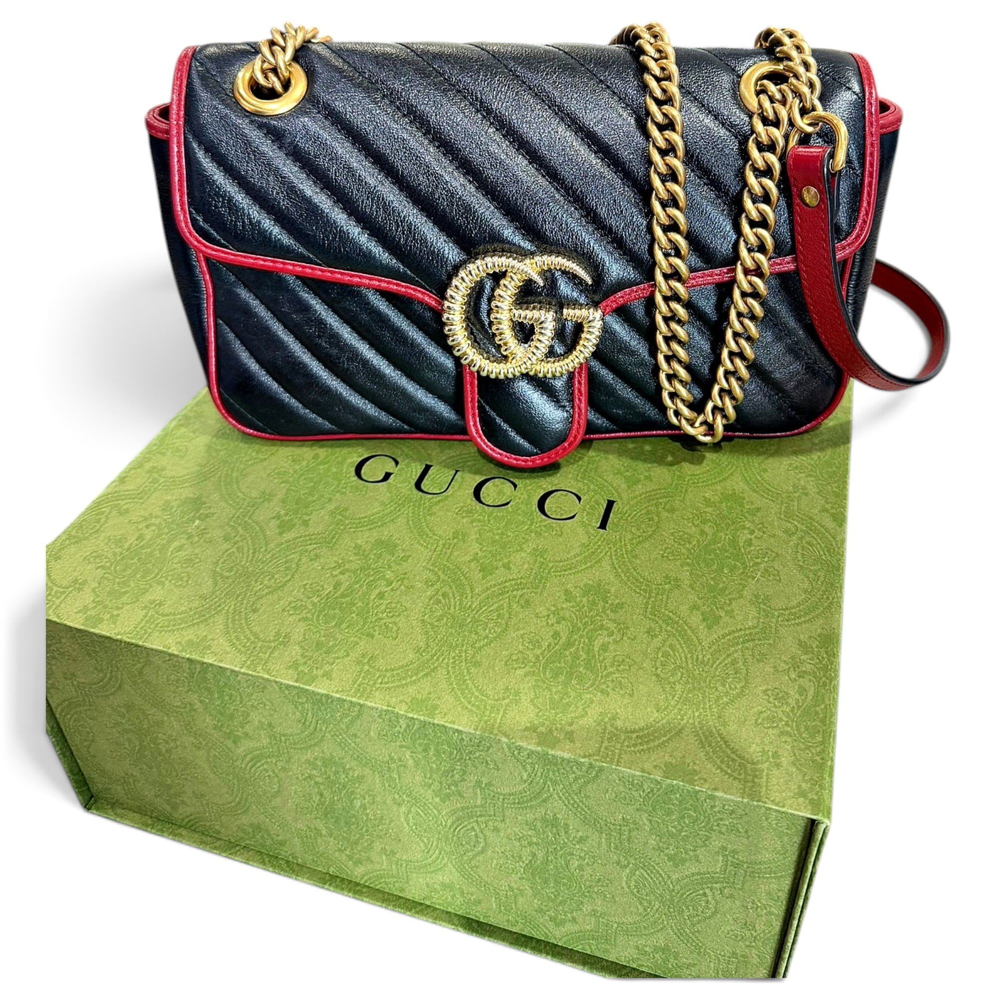 Marmont leather handbag