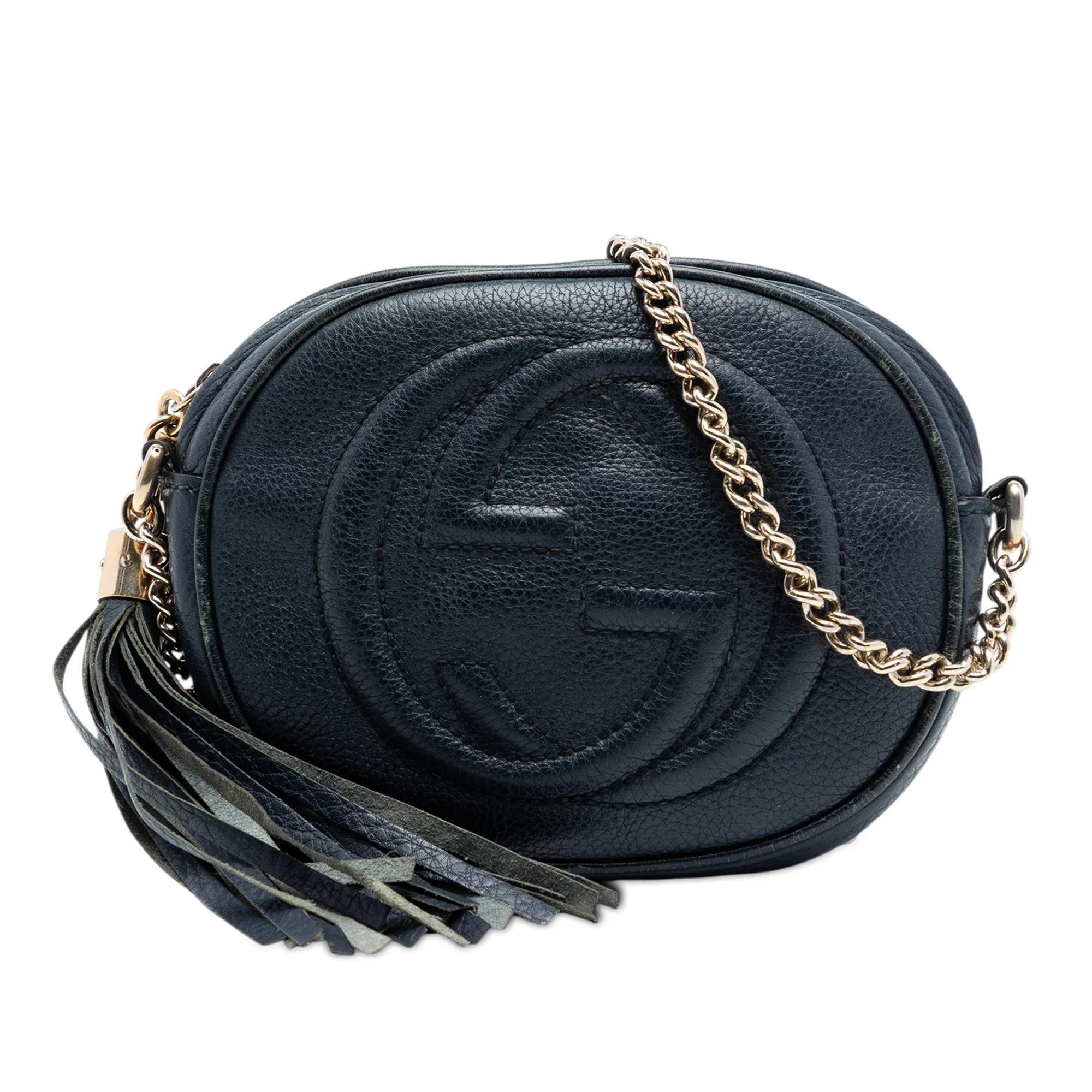 Soho Chain pony-style calfskin crossbody bag