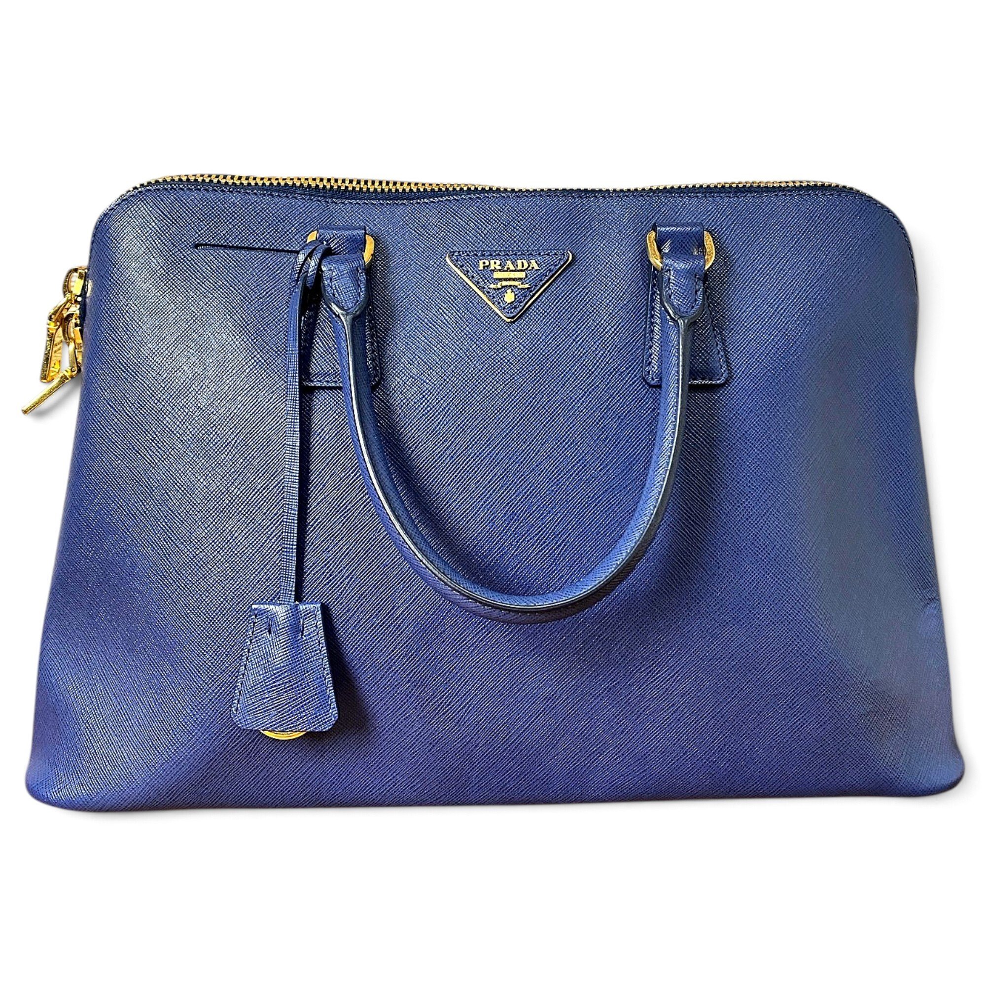 Promenade leather handbag