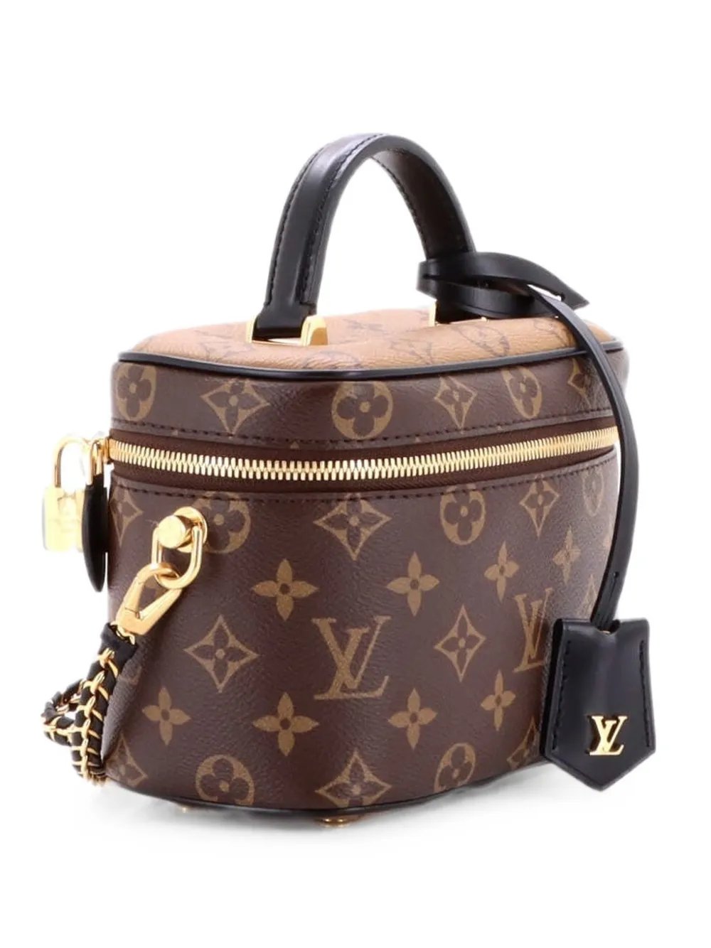 Louis Vuitton Vanity Handbag Reverse Monogram Canvas PM satchel