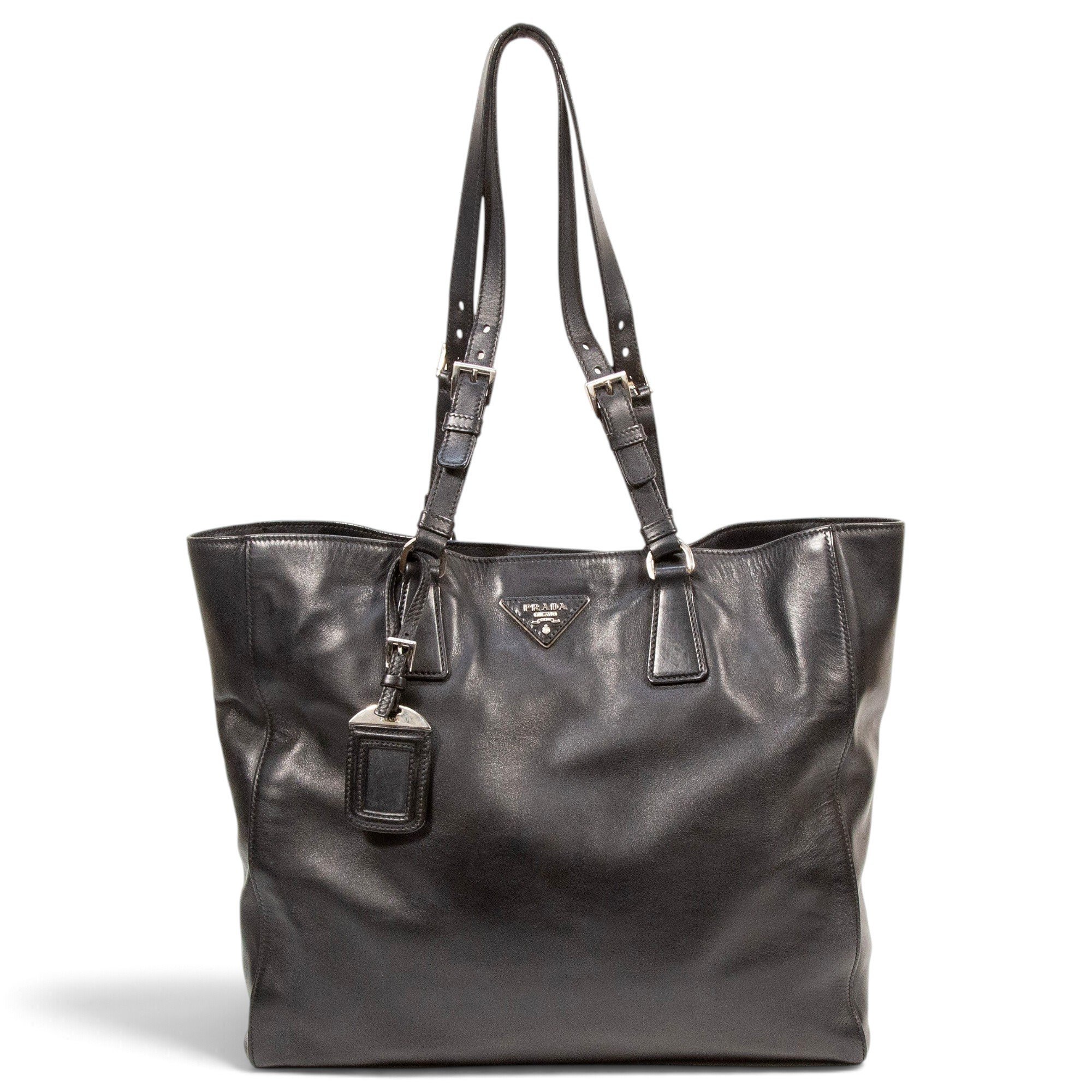 Leather tote