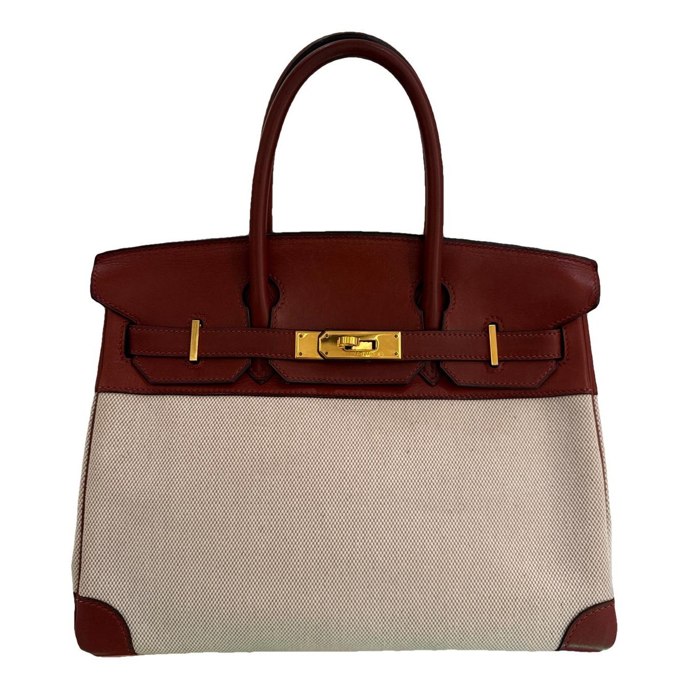 Birkin 30 leather handbag