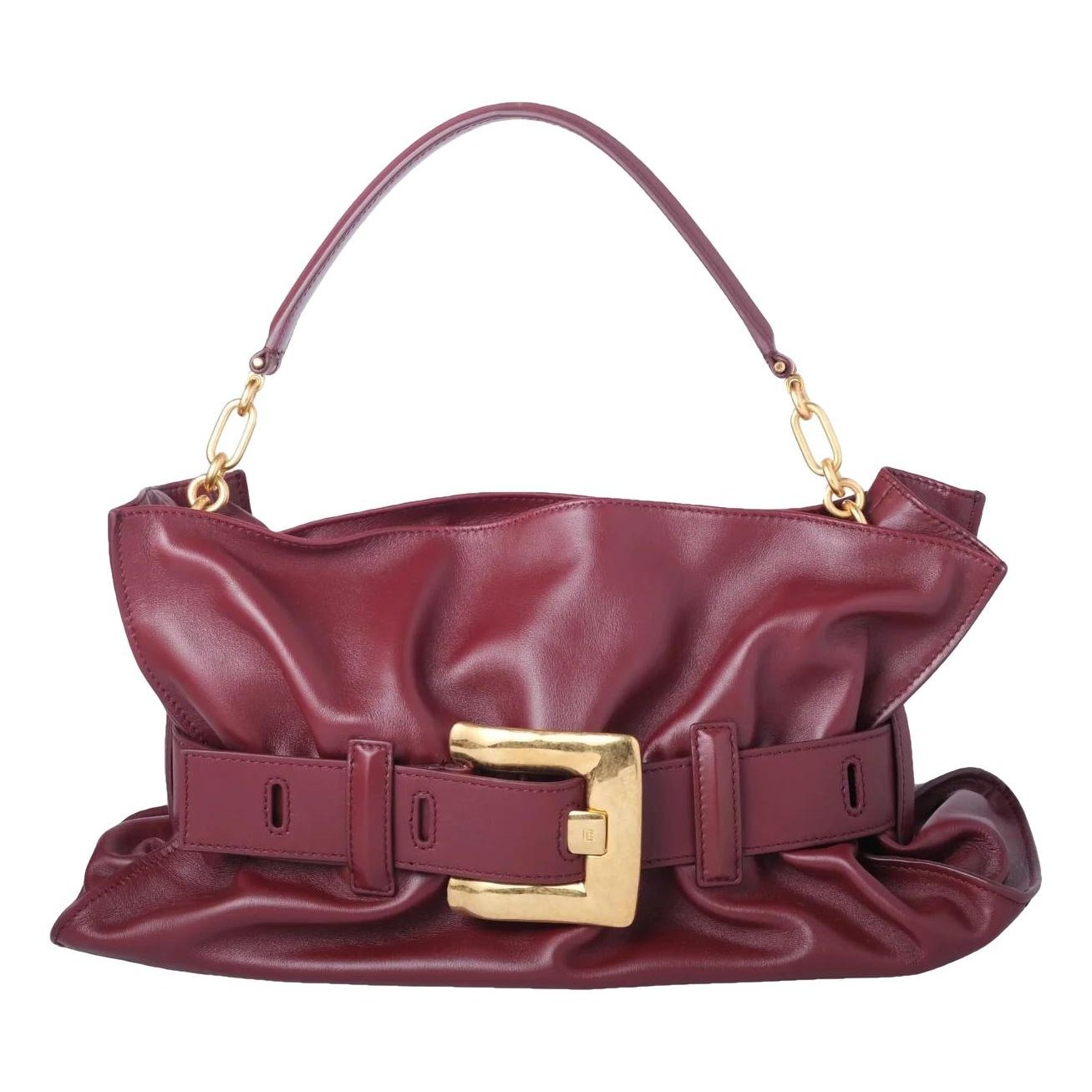 Leather handbag