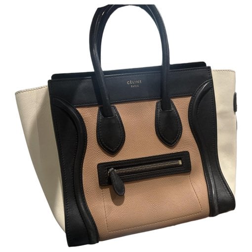 Luggage patent leather handbag