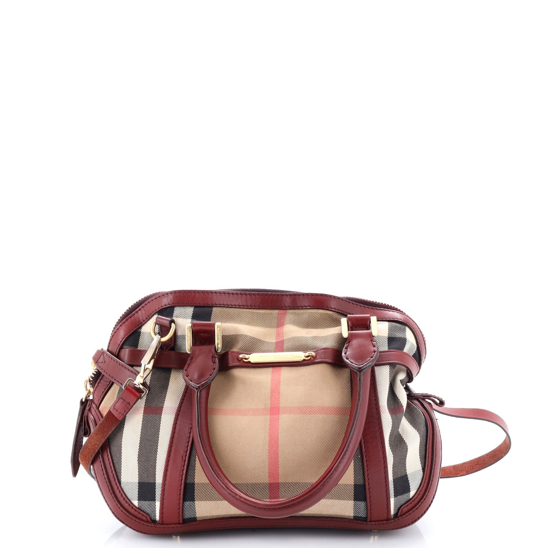 Bridle Orchard Bag House Check Canvas Small