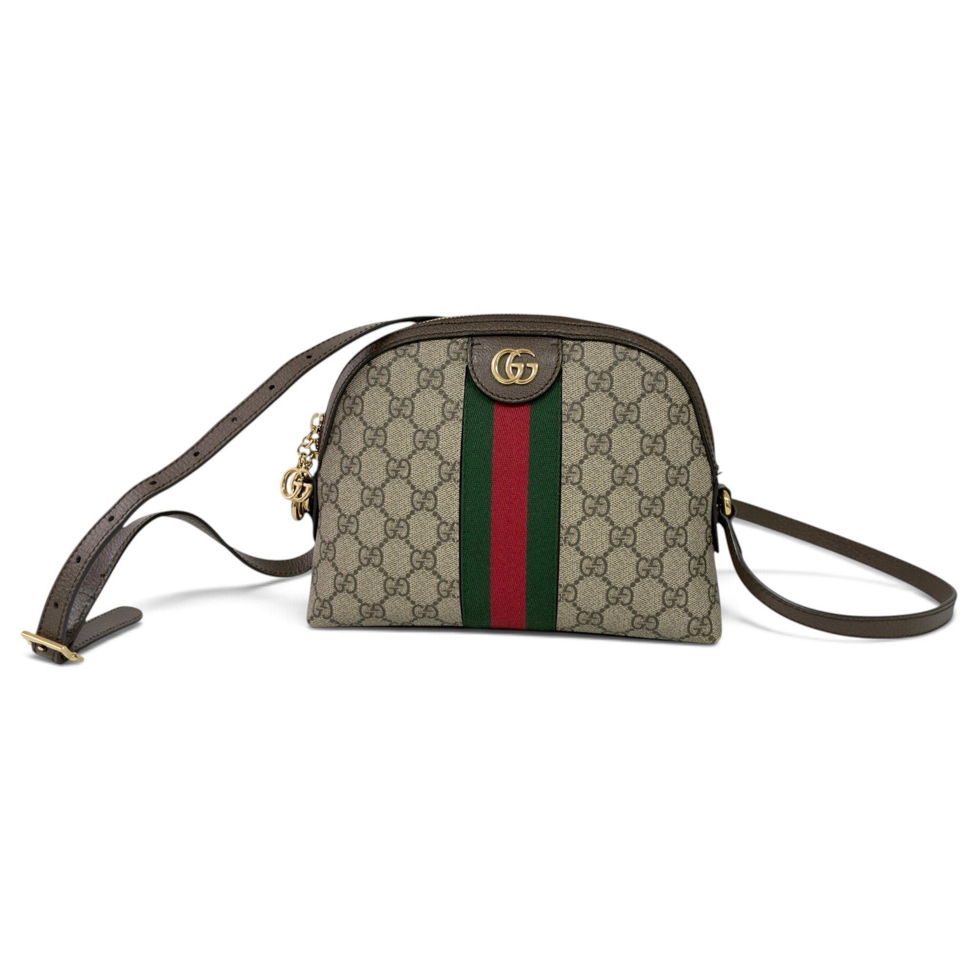 Ophidia Dome cloth crossbody bag