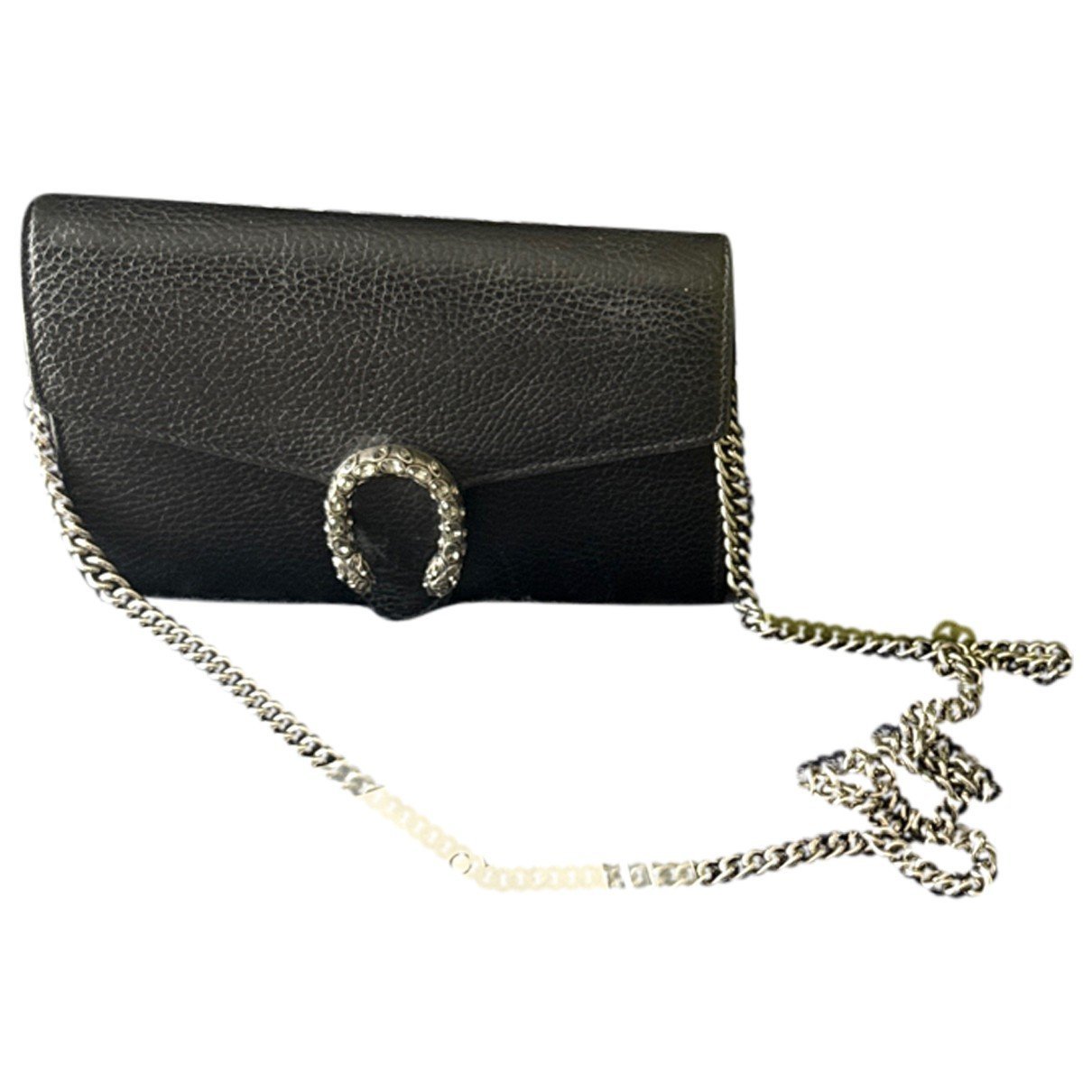 Dionysus Long Chain Wallet leather handbag