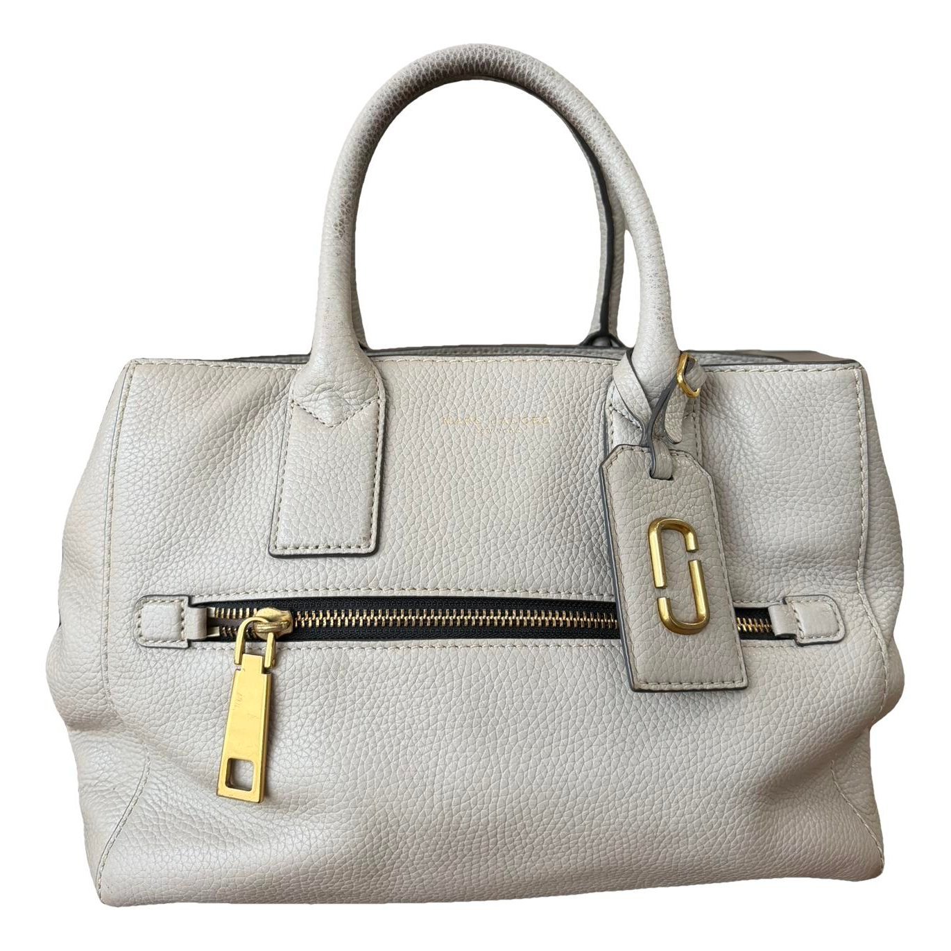Leather tote