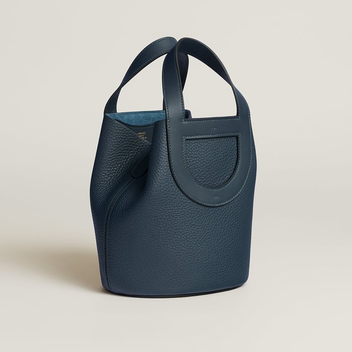 Bleu De Prusse Hermès In-the-loop 18 Bag