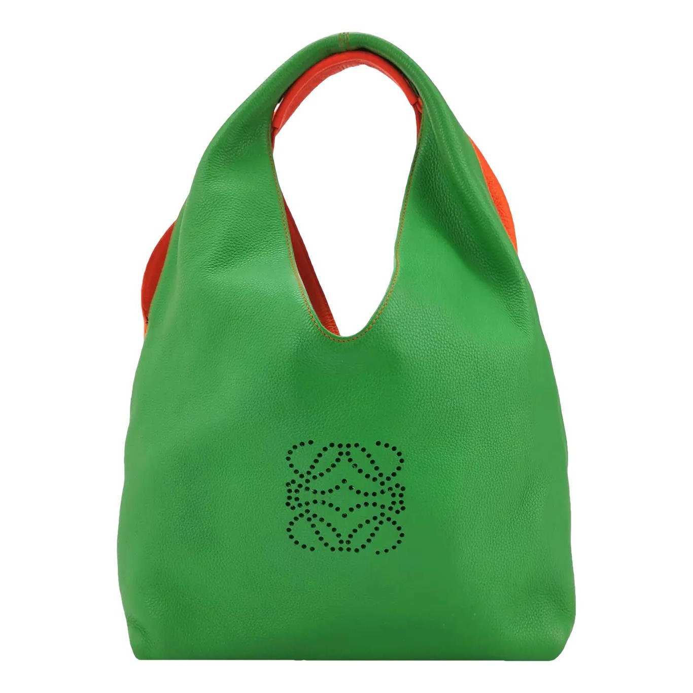 Leather handbag