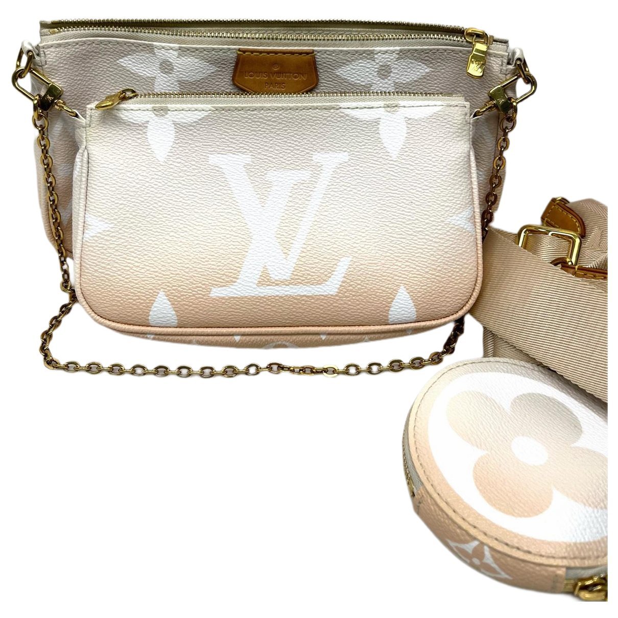 Multi Pochette Accessoires leather handbag