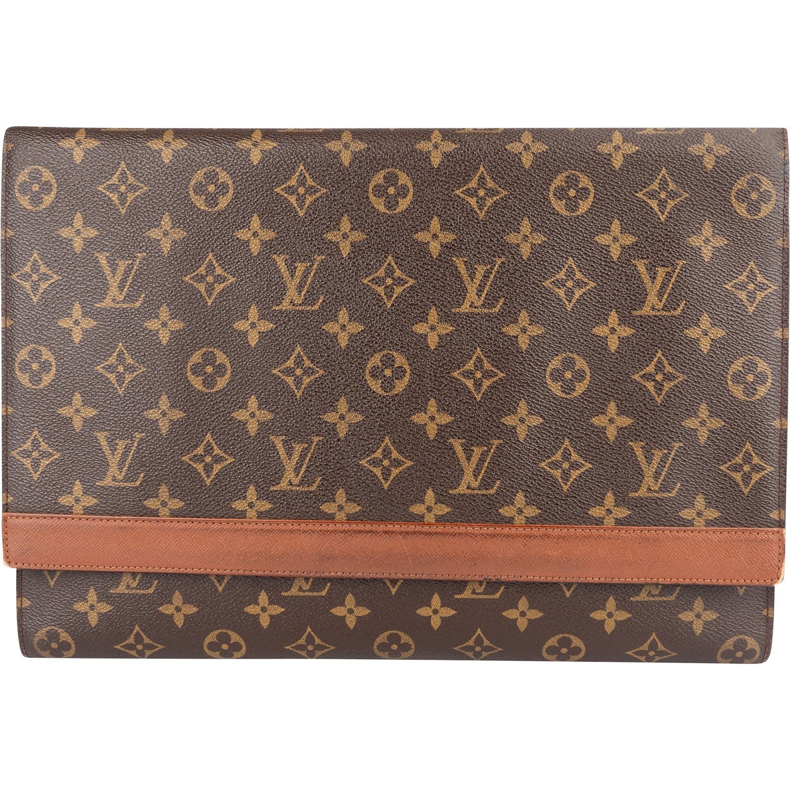Louis Vuitton Porte Documents Voyage leather handbag