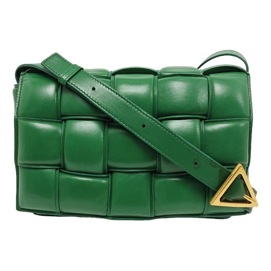 Cassette Padded leather crossbody bag