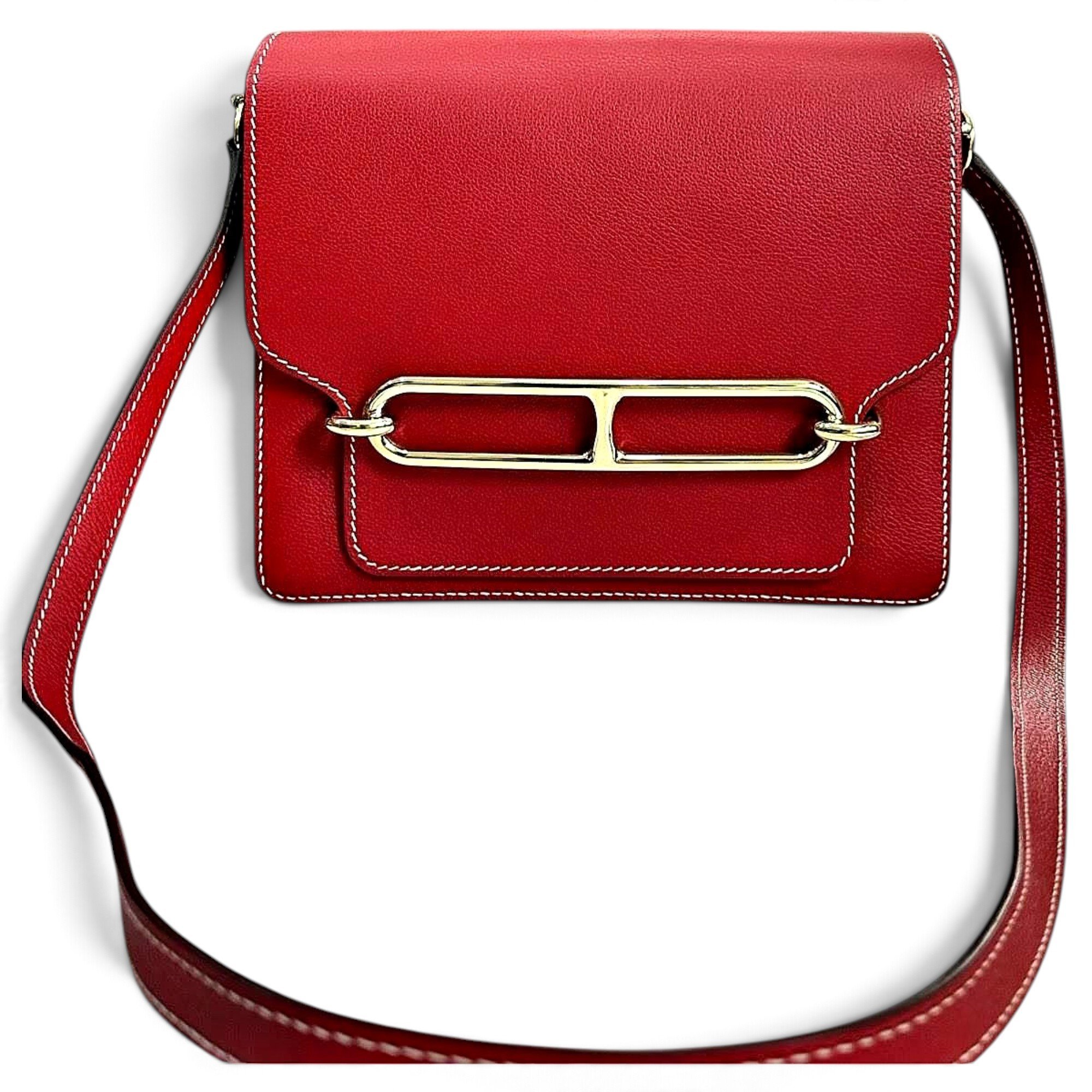 Roulis leather handbag