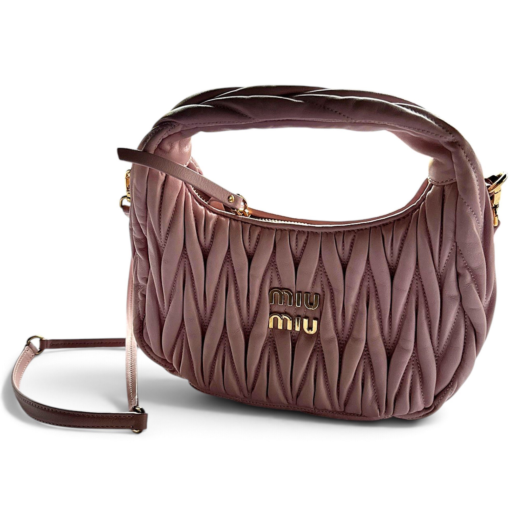 Miu Miu Miu Wander leather handbag