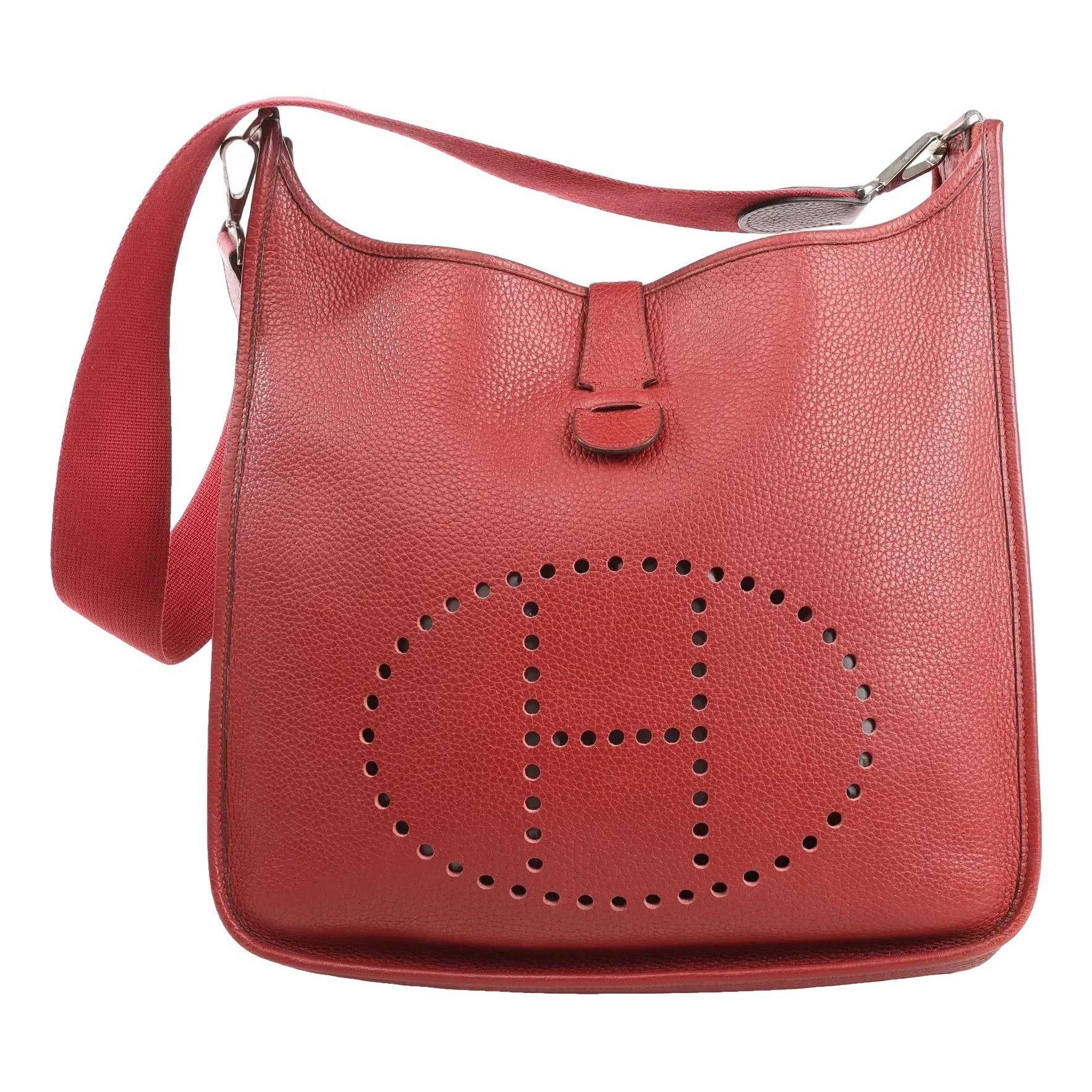 Evelyne leather handbag