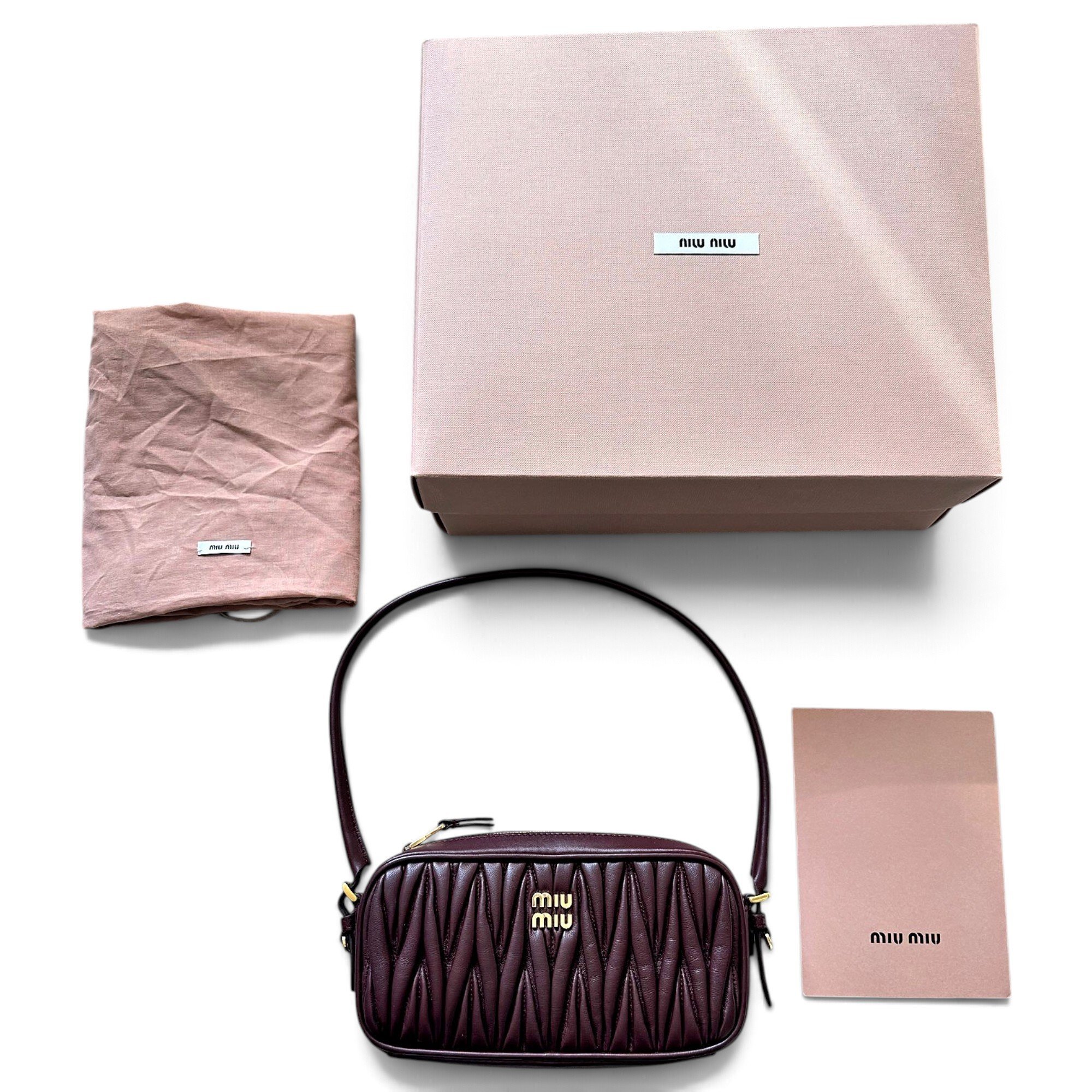 Miu Miu Leather mini bag