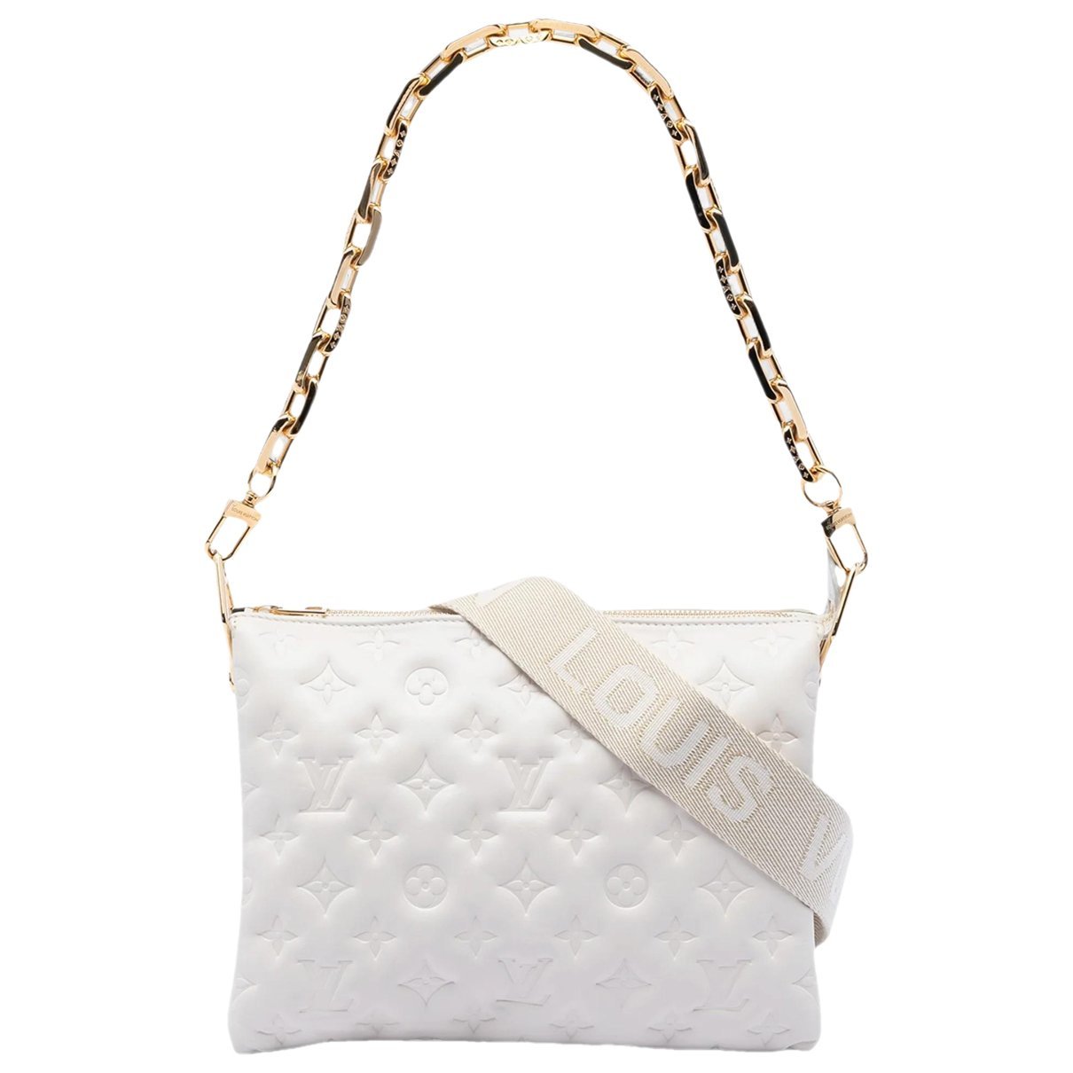 Coussin leather bag