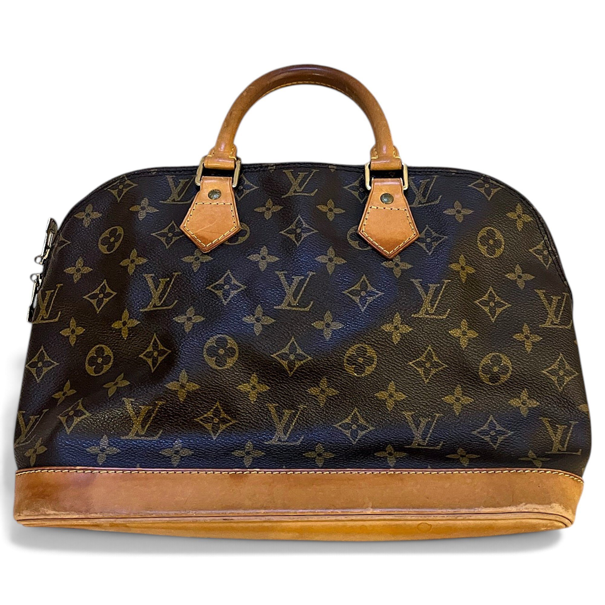 Alma leather handbag