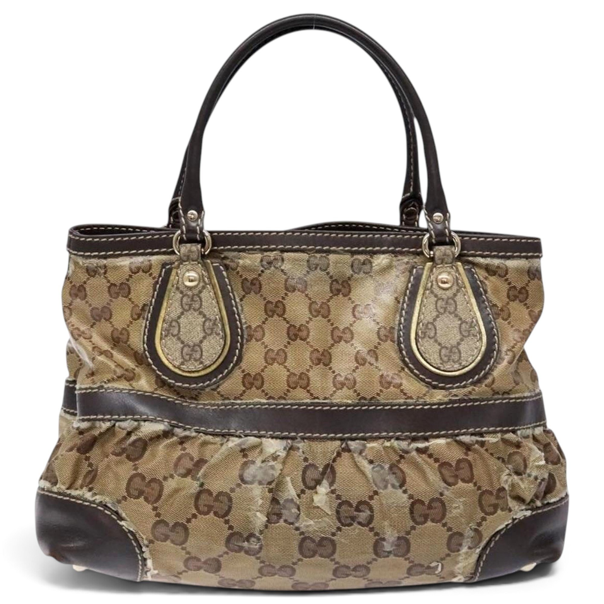 Leather handbag